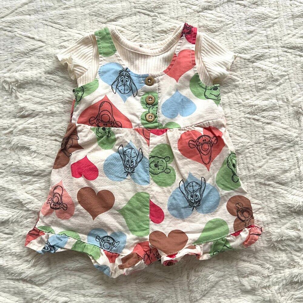 Disney Baby Winnie-the-Pooh Romper & Tee Set